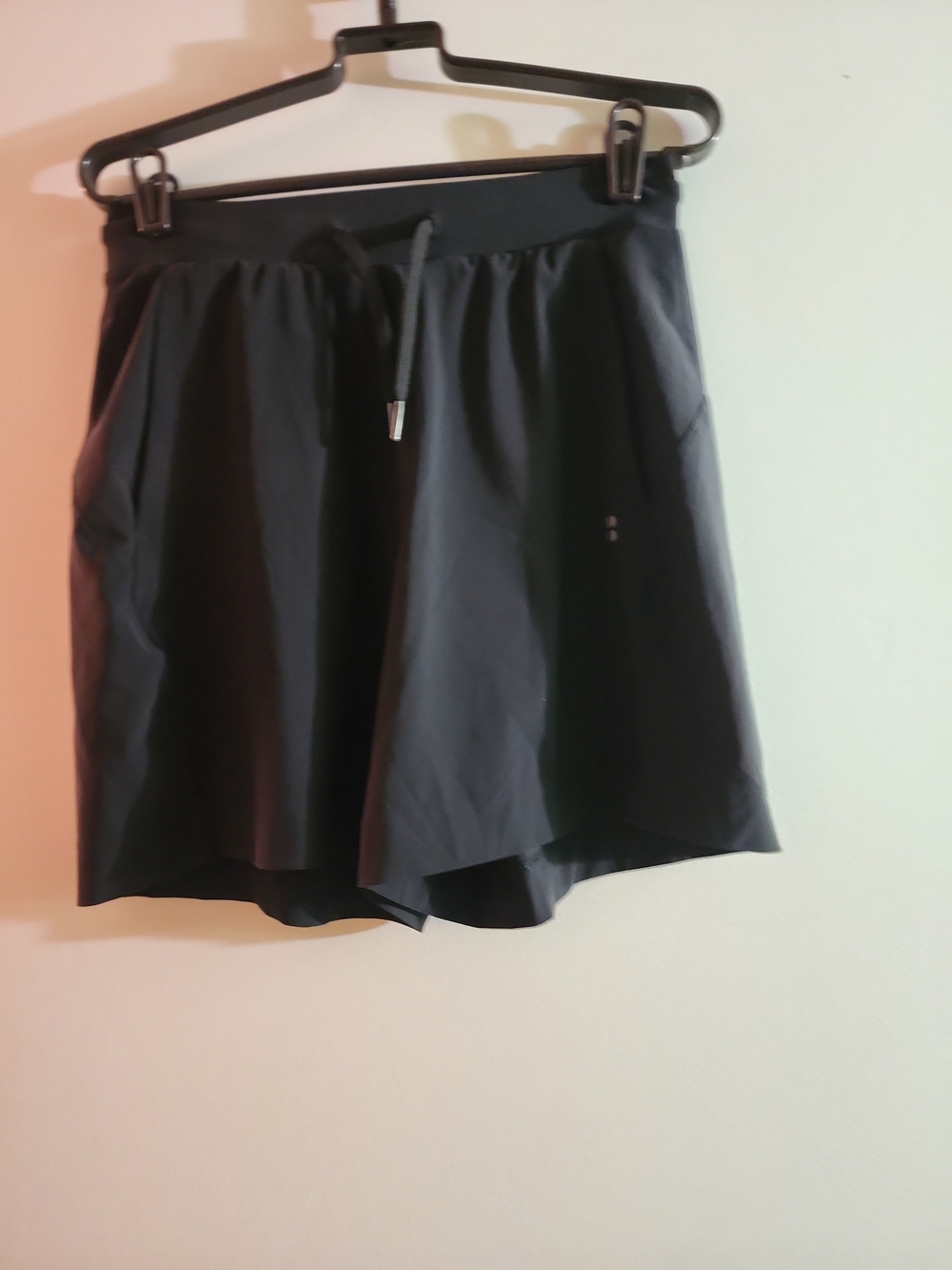 Sweaty Betty London Black Women's Athletic Shorts with Drawstring Waist